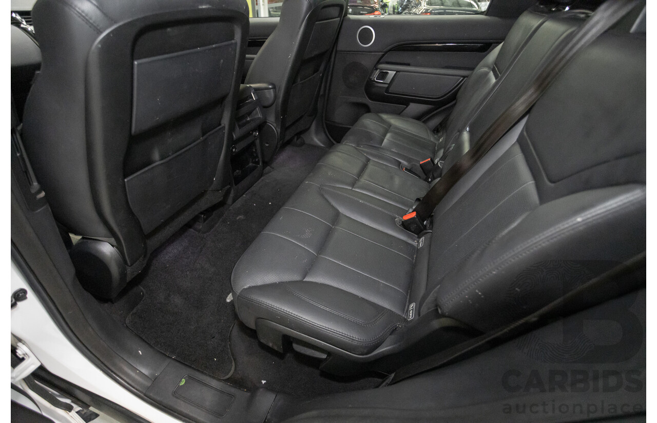 2/2018 Land Rover Discovery SD4 SE 4x4 MY18 4D Wagon Polaris White Twin Turbo Diesel 2.0L