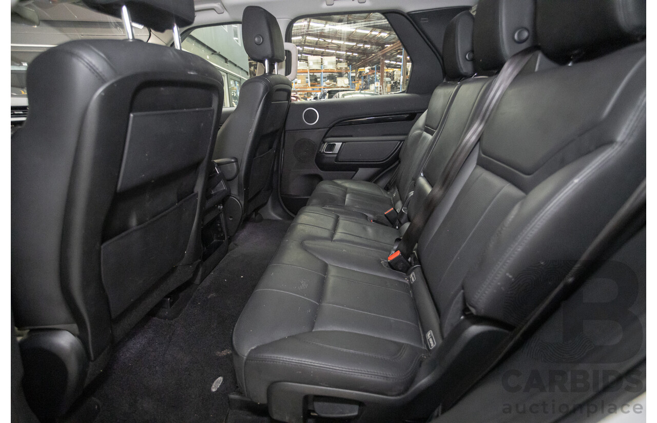 2/2018 Land Rover Discovery SD4 SE 4x4 MY18 4D Wagon Polaris White Twin Turbo Diesel 2.0L