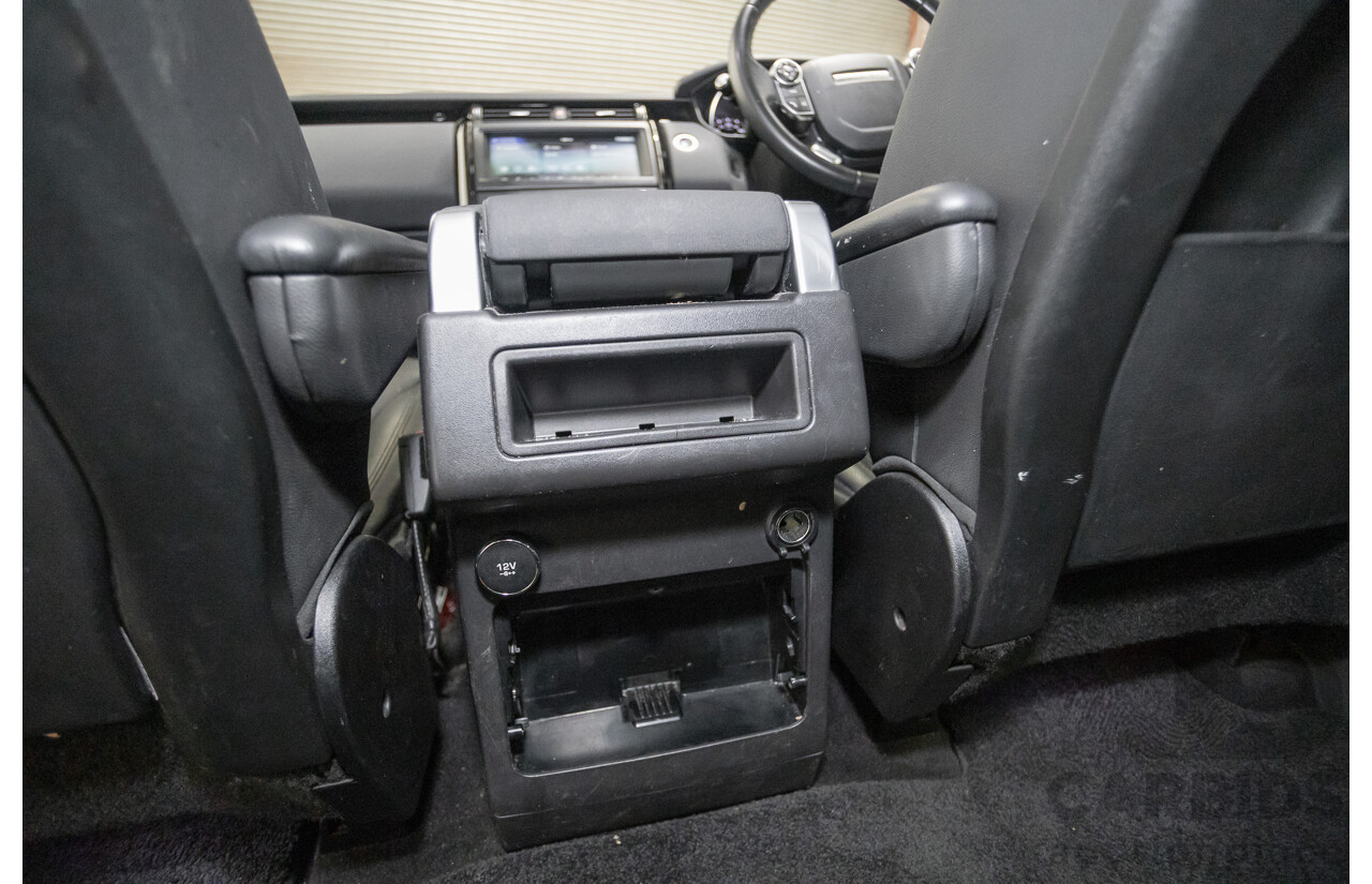 2/2018 Land Rover Discovery SD4 SE 4x4 MY18 4D Wagon Polaris White Twin Turbo Diesel 2.0L