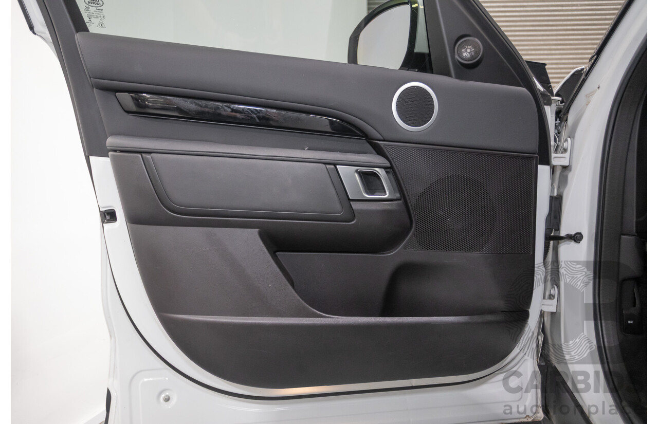 2/2018 Land Rover Discovery SD4 SE 4x4 MY18 4D Wagon Polaris White Twin Turbo Diesel 2.0L