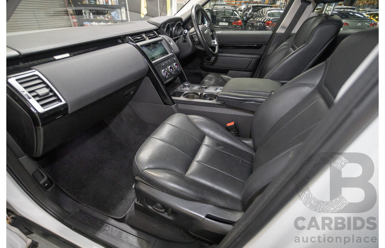 2/2018 Land Rover Discovery SD4 SE 4x4 MY18 4D Wagon Polaris White Twin Turbo Diesel 2.0L