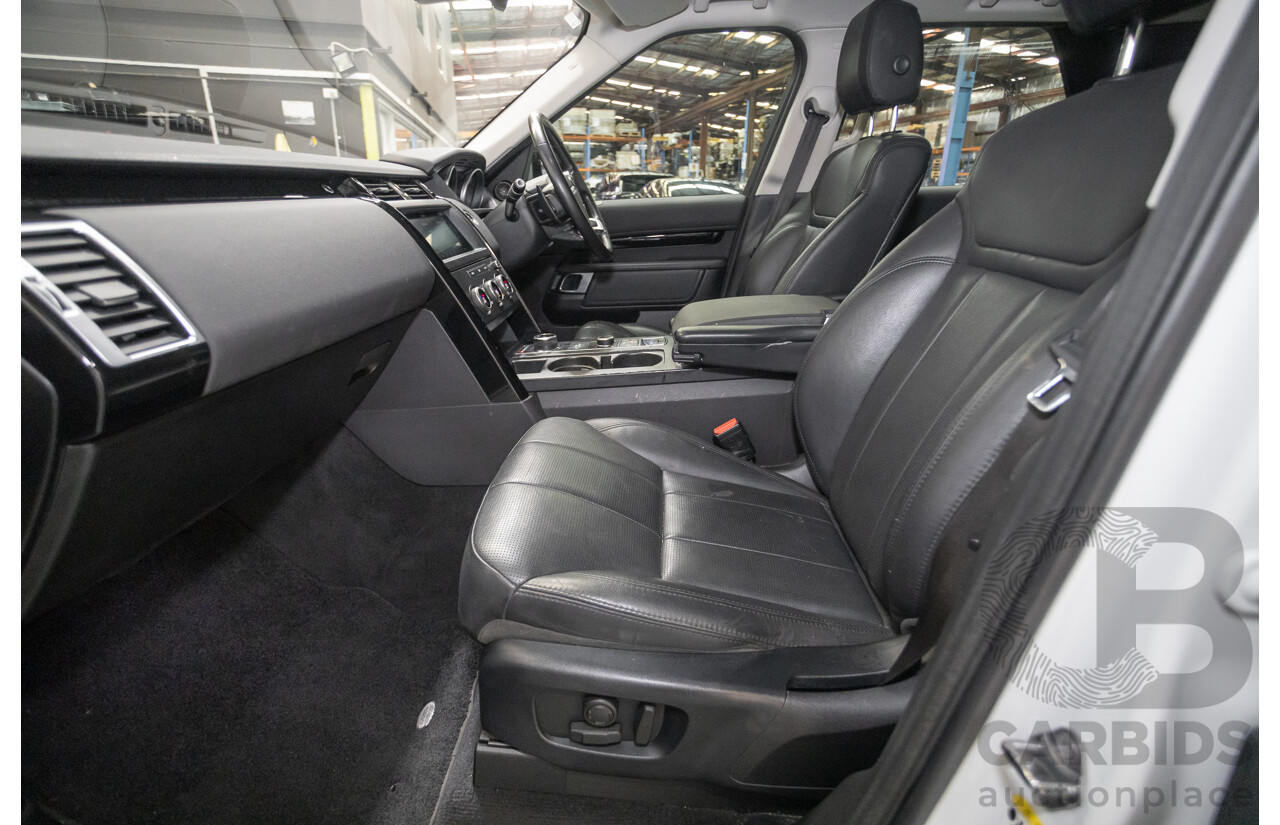 2/2018 Land Rover Discovery SD4 SE 4x4 MY18 4D Wagon Polaris White Twin Turbo Diesel 2.0L