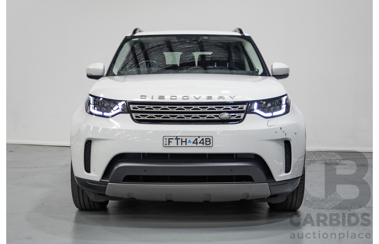 2/2018 Land Rover Discovery SD4 SE 4x4 MY18 4D Wagon Polaris White Twin Turbo Diesel 2.0L