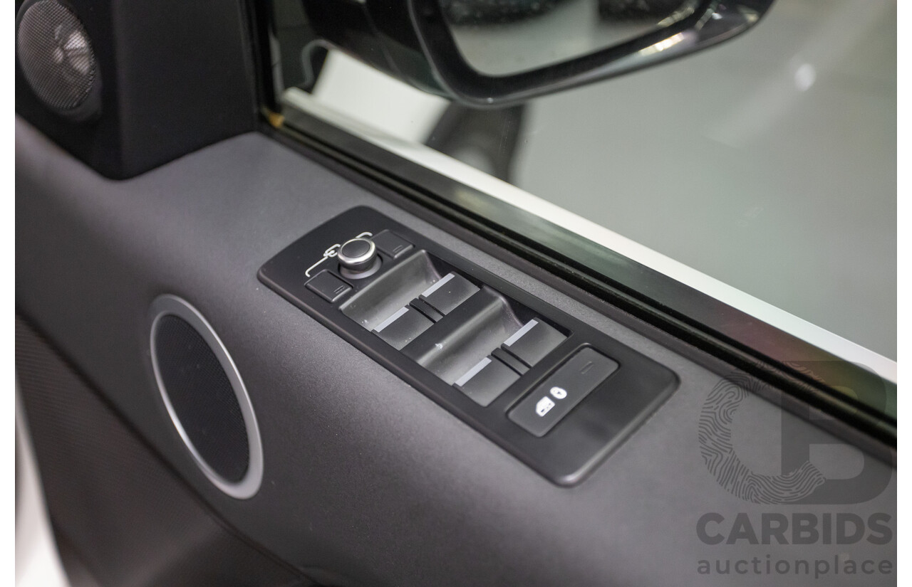 2/2018 Land Rover Discovery SD4 SE 4x4 MY18 4D Wagon Polaris White Twin Turbo Diesel 2.0L