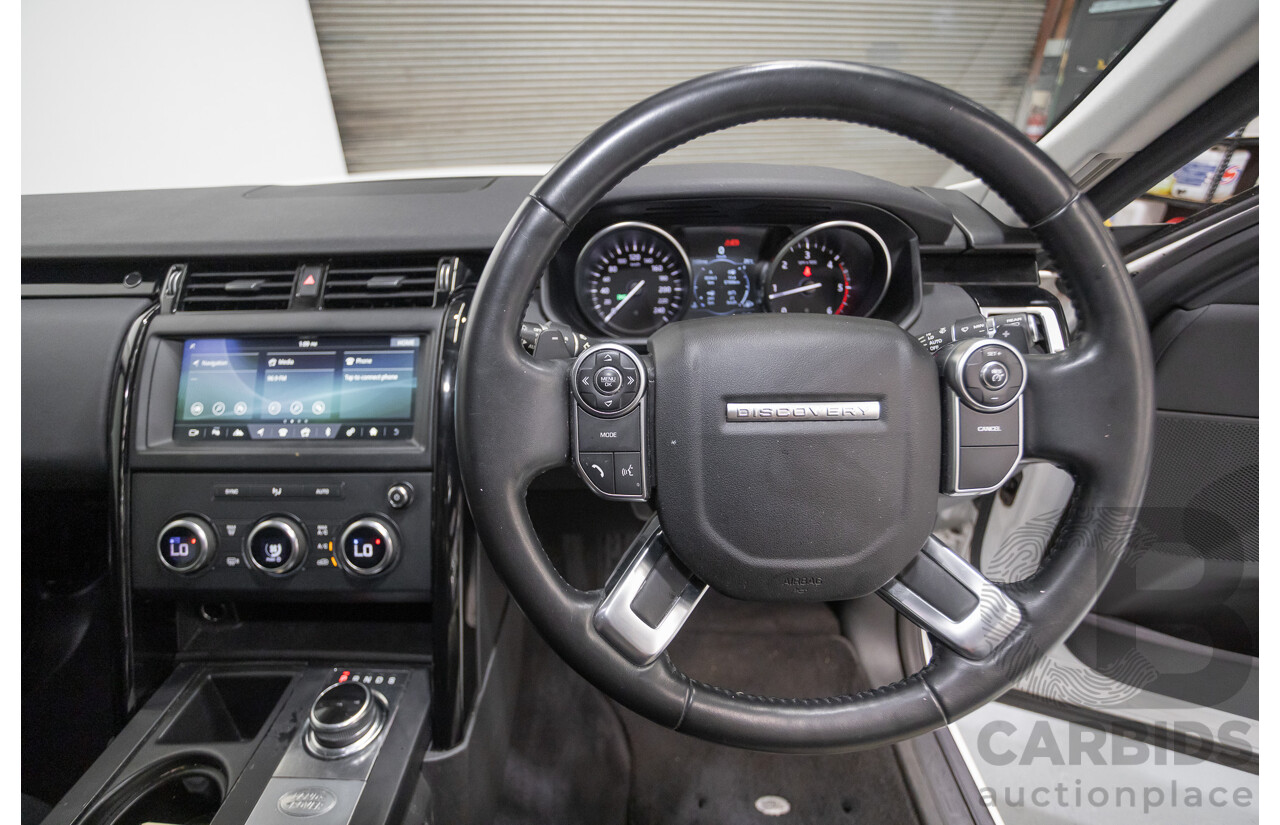 2/2018 Land Rover Discovery SD4 SE 4x4 MY18 4D Wagon Polaris White Twin Turbo Diesel 2.0L