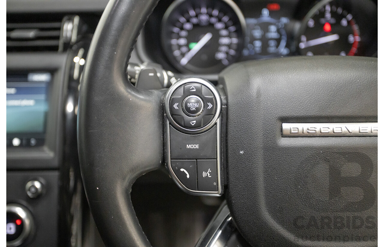 2/2018 Land Rover Discovery SD4 SE 4x4 MY18 4D Wagon Polaris White Twin Turbo Diesel 2.0L