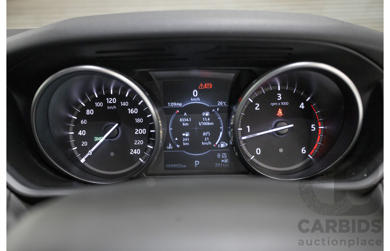 2/2018 Land Rover Discovery SD4 SE 4x4 MY18 4D Wagon Polaris White Twin Turbo Diesel 2.0L