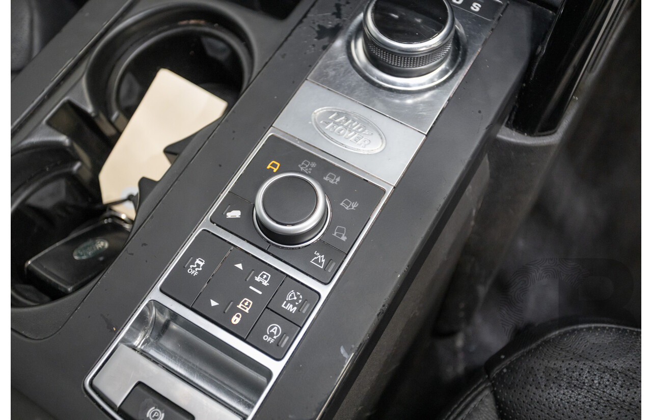 2/2018 Land Rover Discovery SD4 SE 4x4 MY18 4D Wagon Polaris White Twin Turbo Diesel 2.0L