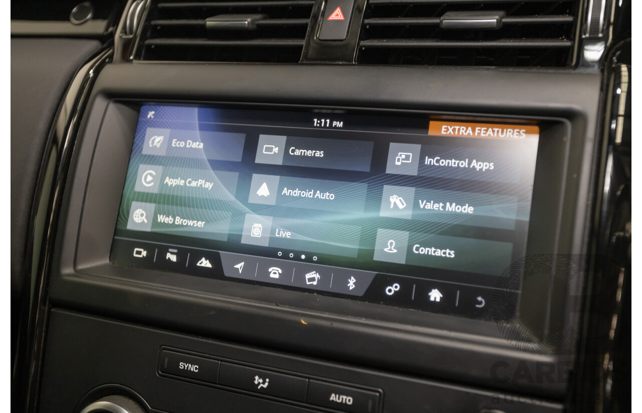 2/2018 Land Rover Discovery SD4 SE 4x4 MY18 4D Wagon Polaris White Twin Turbo Diesel 2.0L