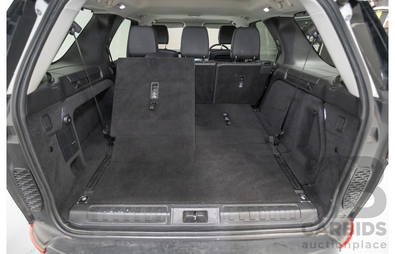 2/2018 Land Rover Discovery SD4 SE 4x4 MY18 4D Wagon Polaris White Twin Turbo Diesel 2.0L