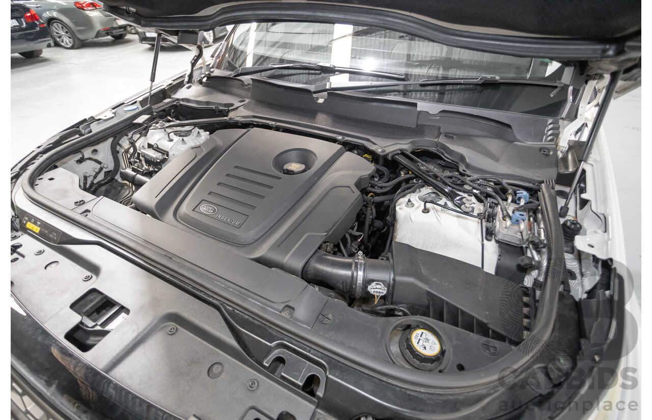 2/2018 Land Rover Discovery SD4 SE 4x4 MY18 4D Wagon Polaris White Twin Turbo Diesel 2.0L