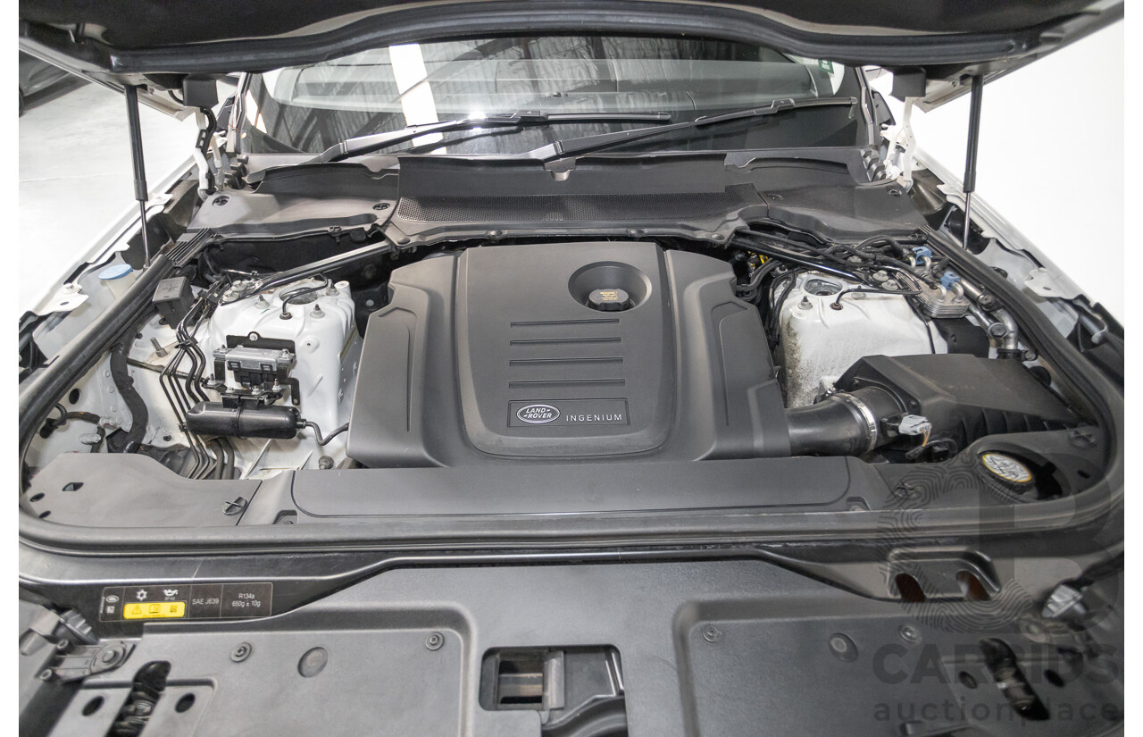 2/2018 Land Rover Discovery SD4 SE 4x4 MY18 4D Wagon Polaris White Twin Turbo Diesel 2.0L