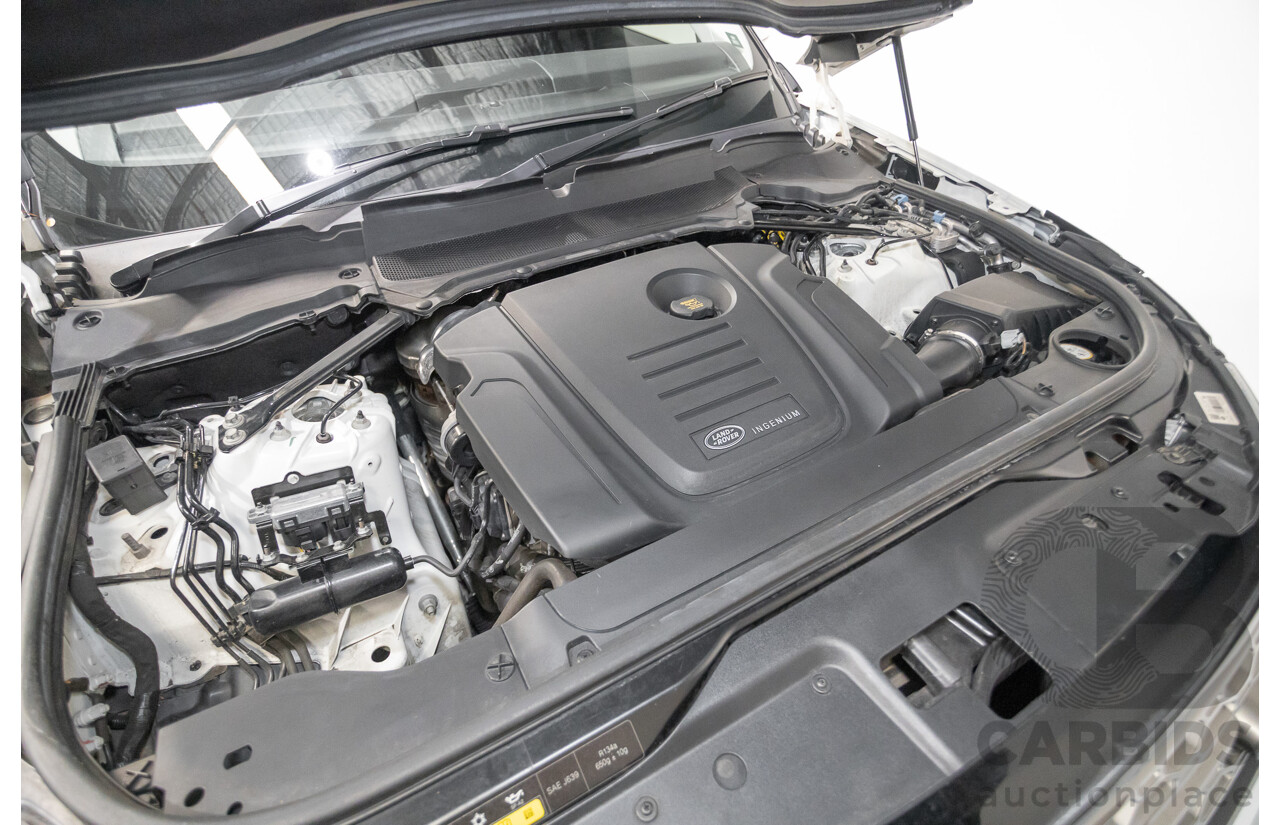 2/2018 Land Rover Discovery SD4 SE 4x4 MY18 4D Wagon Polaris White Twin Turbo Diesel 2.0L