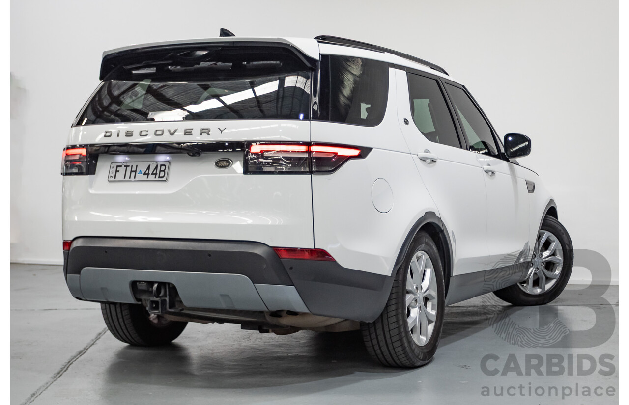 2/2018 Land Rover Discovery SD4 SE 4x4 MY18 4D Wagon Polaris White Twin Turbo Diesel 2.0L