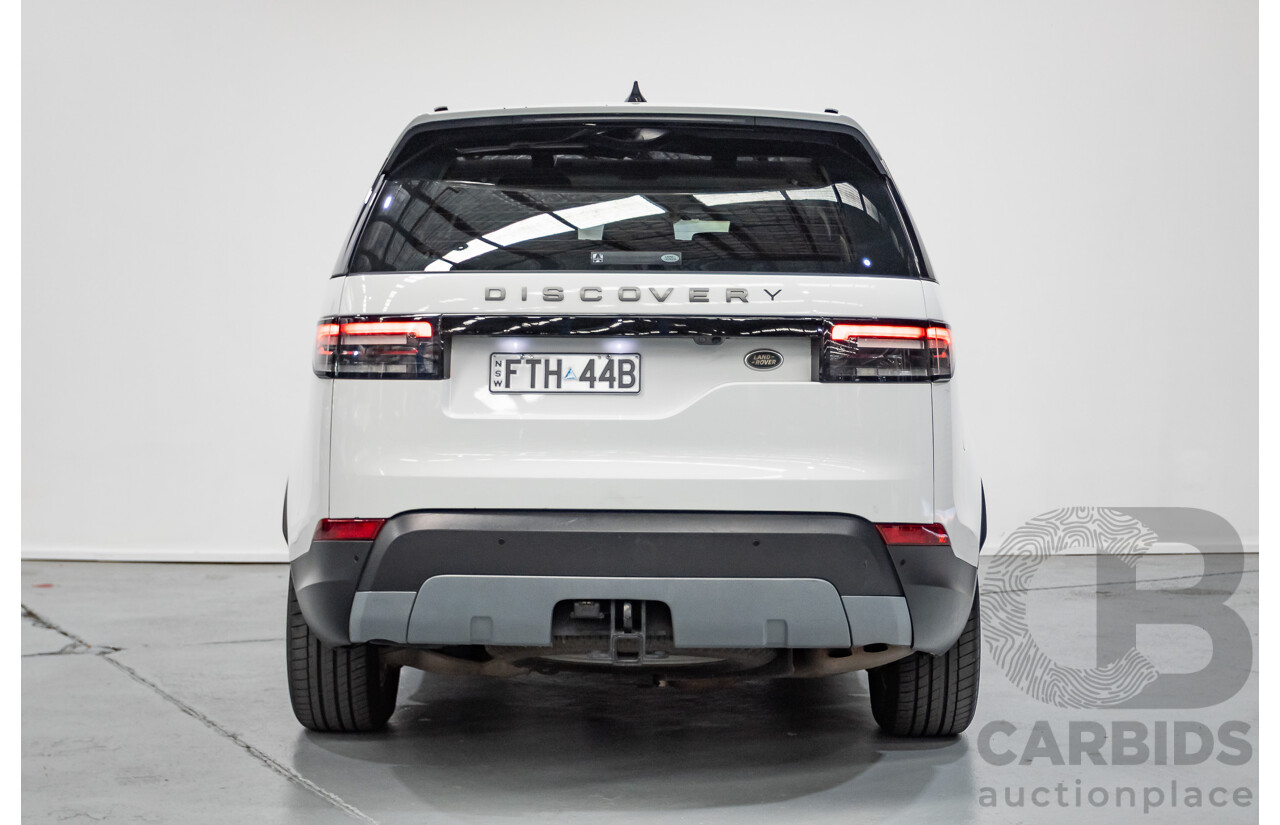 2/2018 Land Rover Discovery SD4 SE 4x4 MY18 4D Wagon Polaris White Twin Turbo Diesel 2.0L