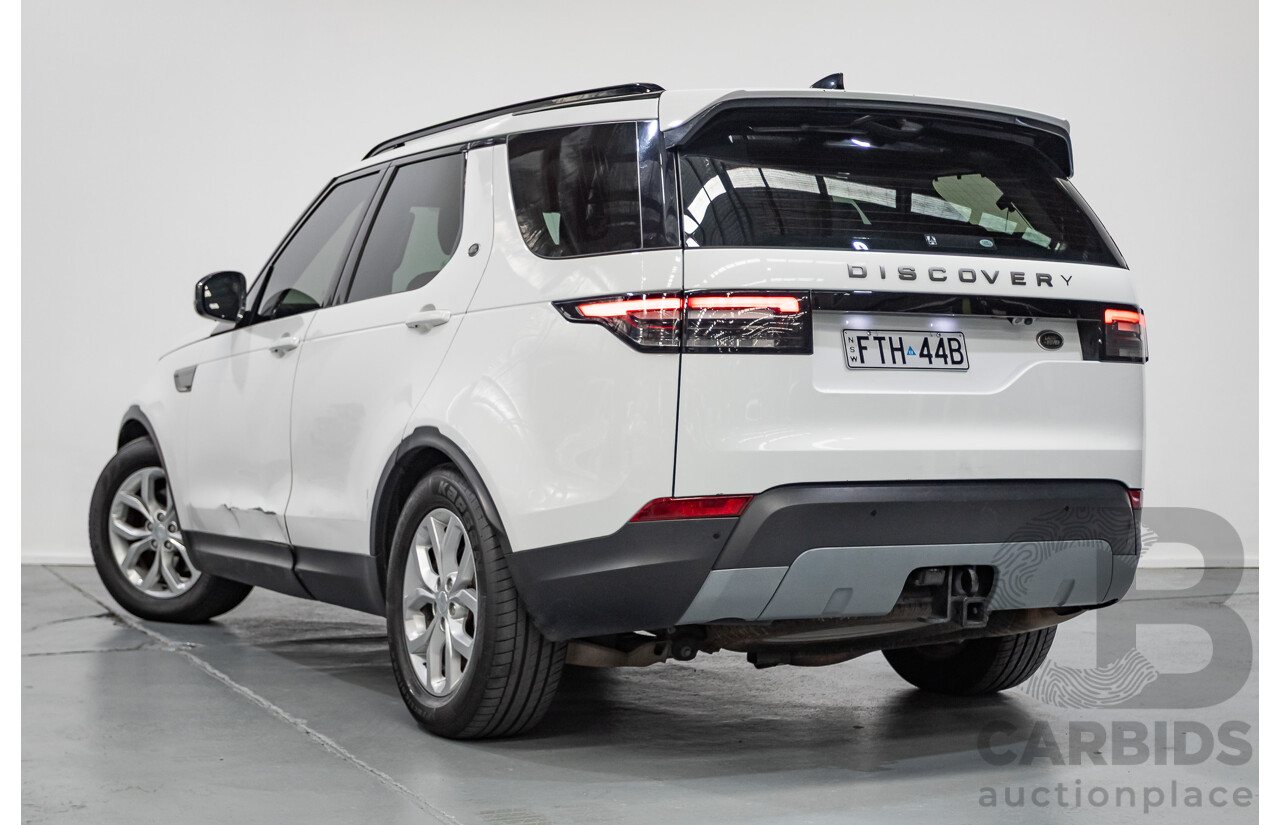 2/2018 Land Rover Discovery SD4 SE 4x4 MY18 4D Wagon Polaris White Twin Turbo Diesel 2.0L