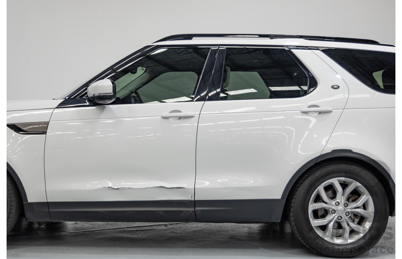 2/2018 Land Rover Discovery SD4 SE 4x4 MY18 4D Wagon Polaris White Twin Turbo Diesel 2.0L