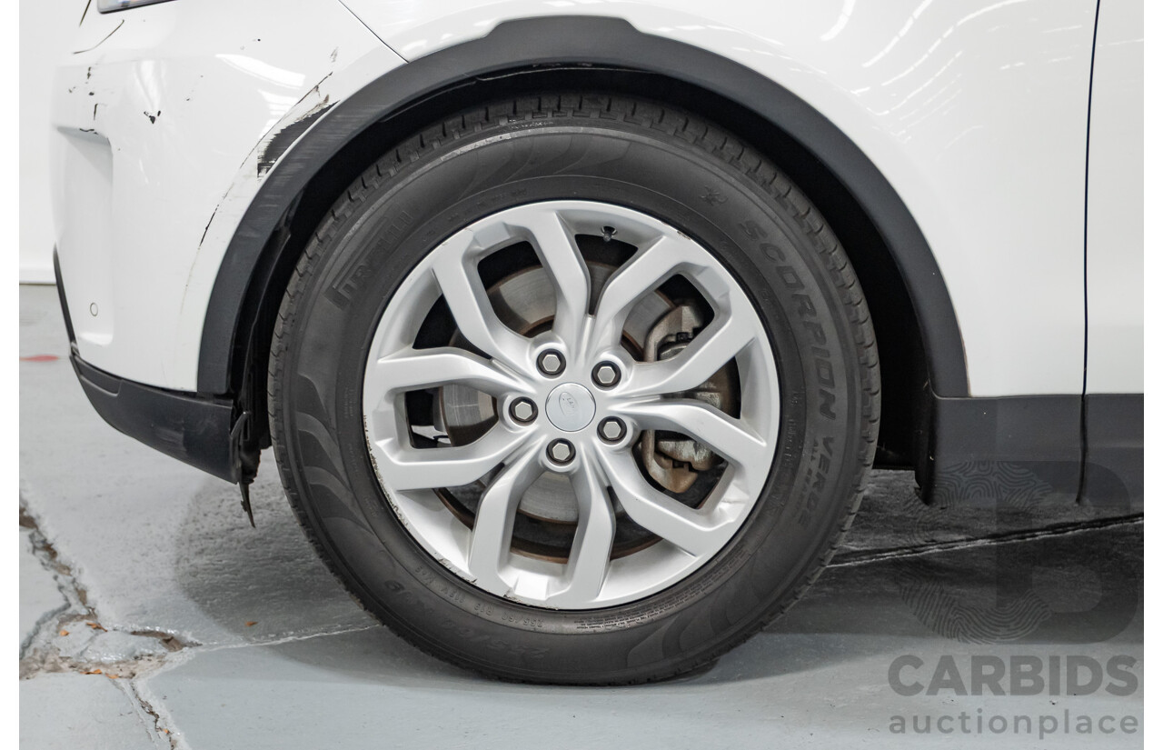 2/2018 Land Rover Discovery SD4 SE 4x4 MY18 4D Wagon Polaris White Twin Turbo Diesel 2.0L