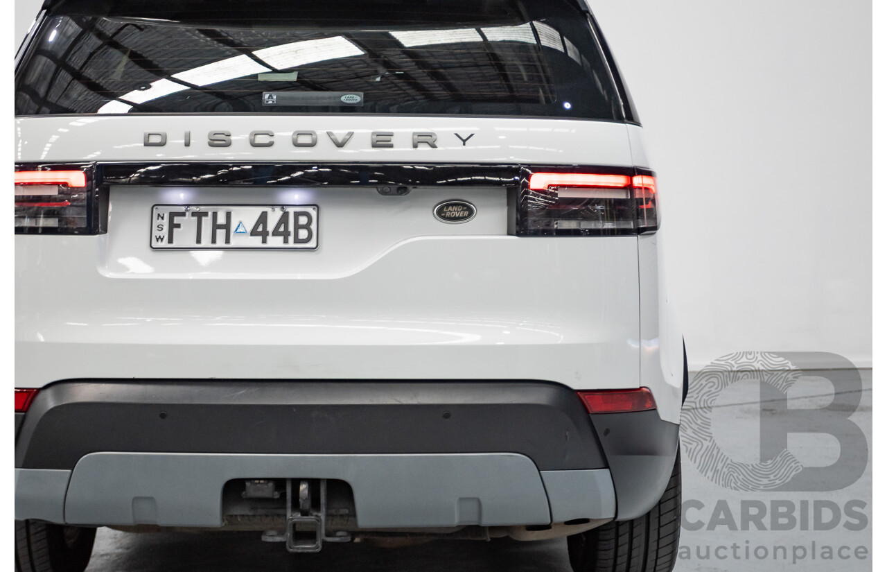 2/2018 Land Rover Discovery SD4 SE 4x4 MY18 4D Wagon Polaris White Twin Turbo Diesel 2.0L