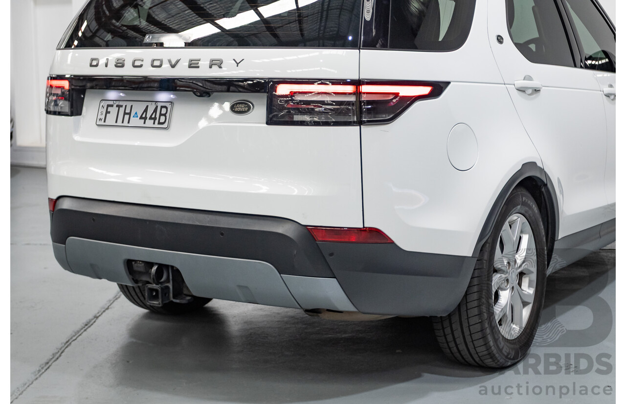 2/2018 Land Rover Discovery SD4 SE 4x4 MY18 4D Wagon Polaris White Twin Turbo Diesel 2.0L