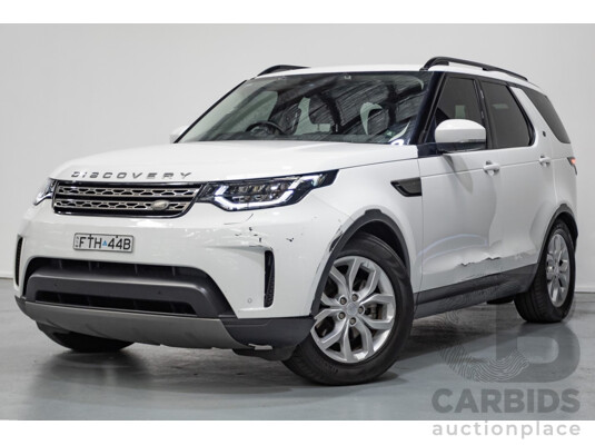 2/2018 Land Rover Discovery SD4 SE 4x4 MY18 4D Wagon Polaris White Twin Turbo Diesel 2.0L