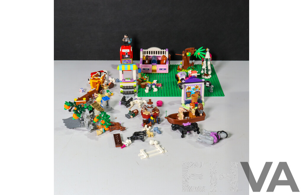Collection of Mixed Lego Including Harry Potter, Friends Heartlake Horse Show Set and More