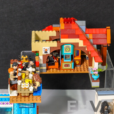 Collection of Lego Including Harry Potter Attack on the Burrow and Friends Mobile Tiny House