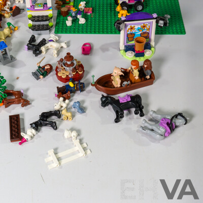 Collection of Mixed Lego Including Harry Potter, Friends Heartlake Horse Show Set and More