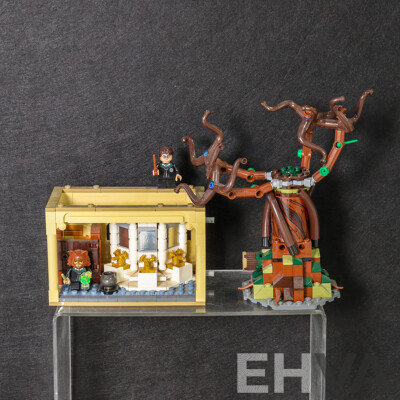 Collection of Harry Potter Lego Including Chess Set, Hogwarts Polyjuice Potion Mistake, Car, Spider and More