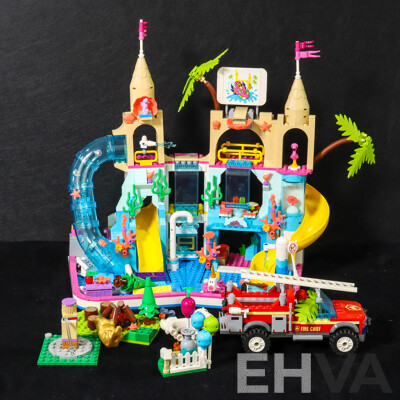 Lego Friends Summer Fun Water Park and Fire Chief Response Truck