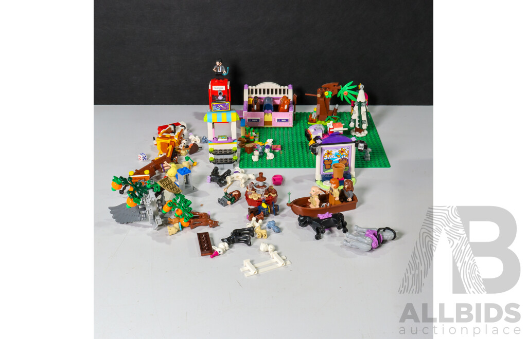 Collection of Mixed Lego Including Harry Potter, Friends Heartlake Horse Show Set and More