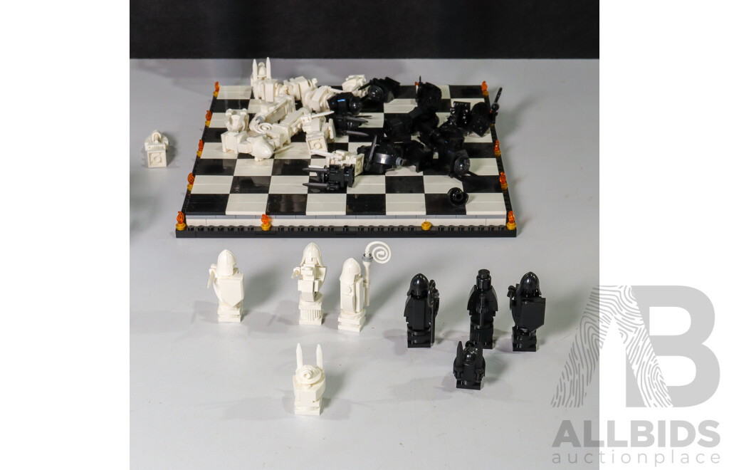 Collection of Harry Potter Lego Including Chess Set, Hogwarts Polyjuice Potion Mistake, Car, Spider and More