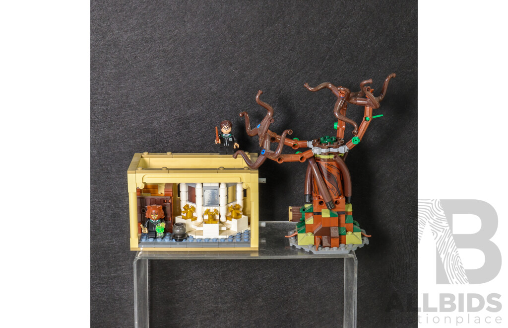 Collection of Harry Potter Lego Including Chess Set, Hogwarts Polyjuice Potion Mistake, Car, Spider and More