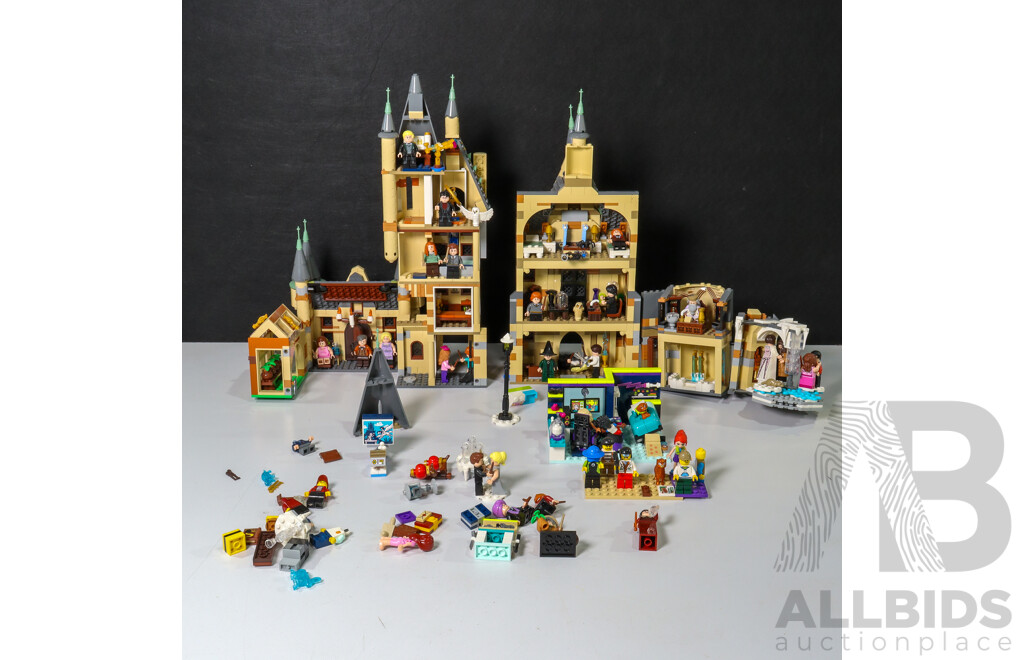 Collection of Lego Including Harry Potter Hogwarts Clock Tower and Astronomy Tower Set, Friend Nova's Room and More