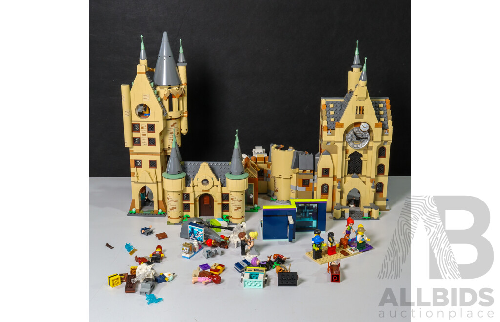 Collection of Lego Including Harry Potter Hogwarts Clock Tower and Astronomy Tower Set, Friend Nova's Room and More