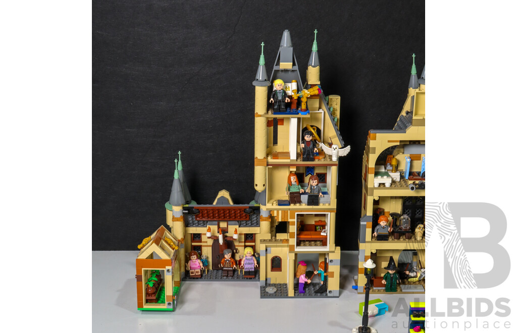 Collection of Lego Including Harry Potter Hogwarts Clock Tower and Astronomy Tower Set, Friend Nova's Room and More