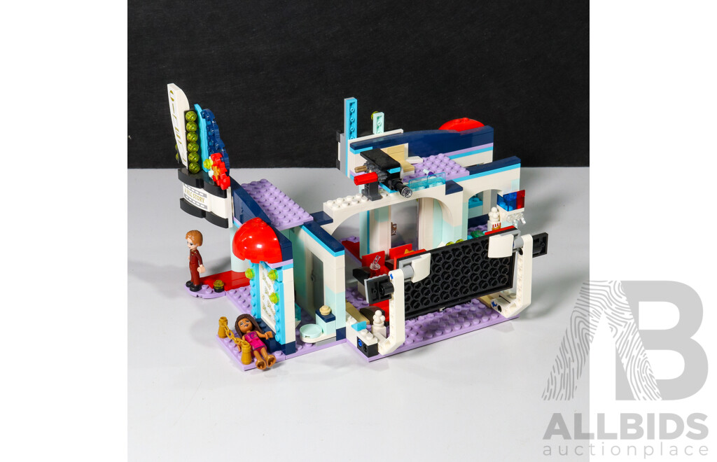 Collection of Lego Including City Furgone TV6+, Friends  Heartlake City Movie Theatre and More