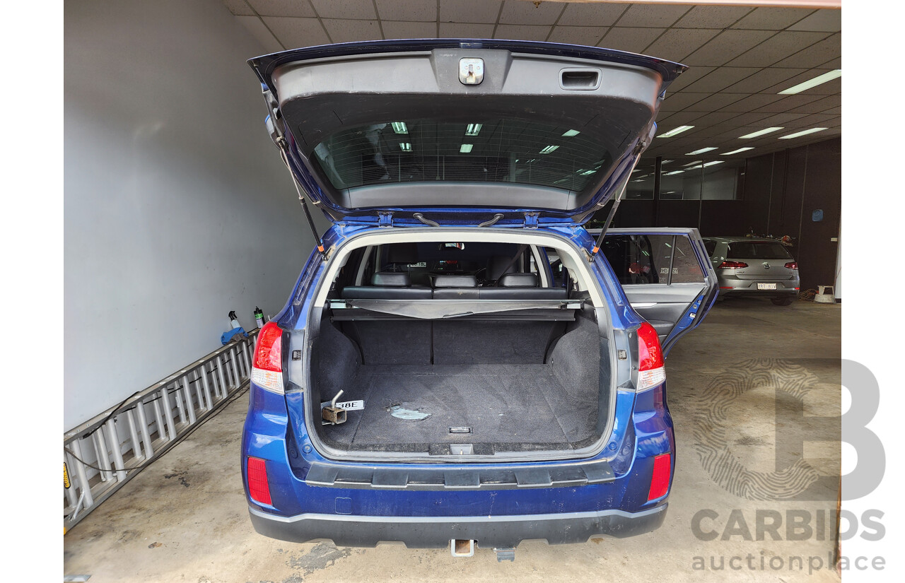 8/2010 Subaru Outback 2.5i Premium (sat-Nav) MY10 4d Wagon Blue 2.5L