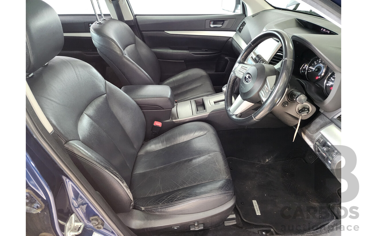 8/2010 Subaru Outback 2.5i Premium (sat-Nav) MY10 4d Wagon Blue 2.5L