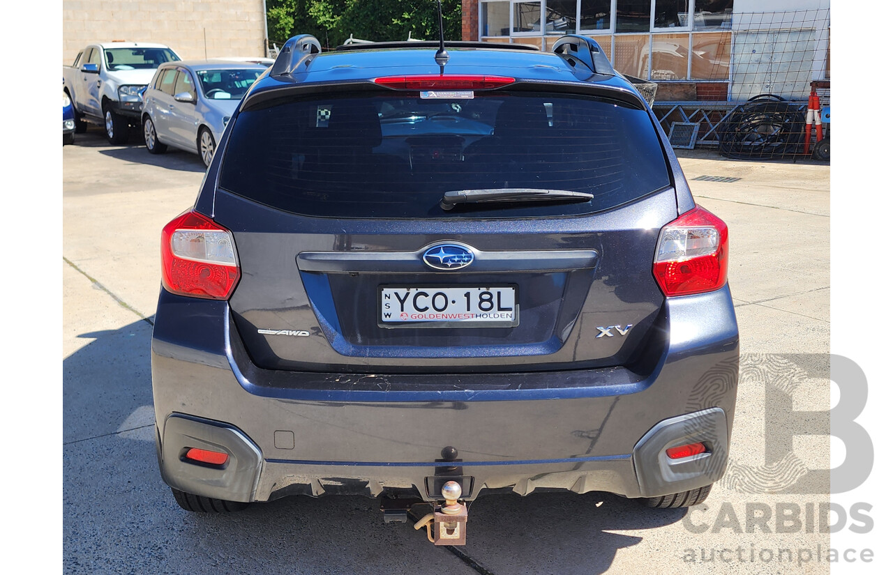 11/2014 Subaru XV 2.0i-L MY14 4d Wagon Grey 2.0L