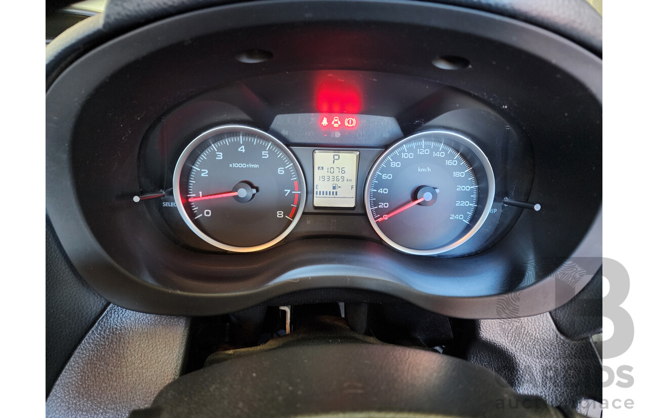 11/2014 Subaru XV 2.0i-L MY14 4d Wagon Grey 2.0L