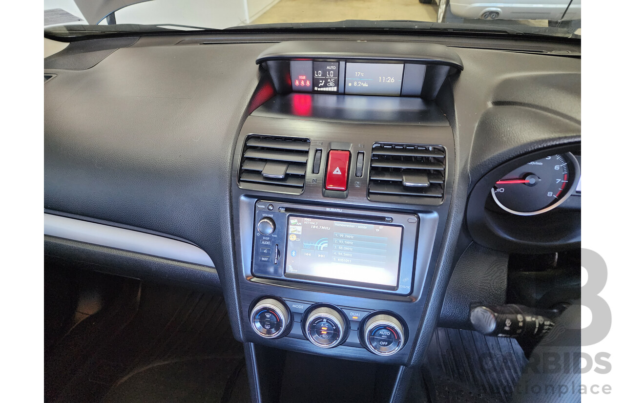 11/2014 Subaru XV 2.0i-L MY14 4d Wagon Grey 2.0L