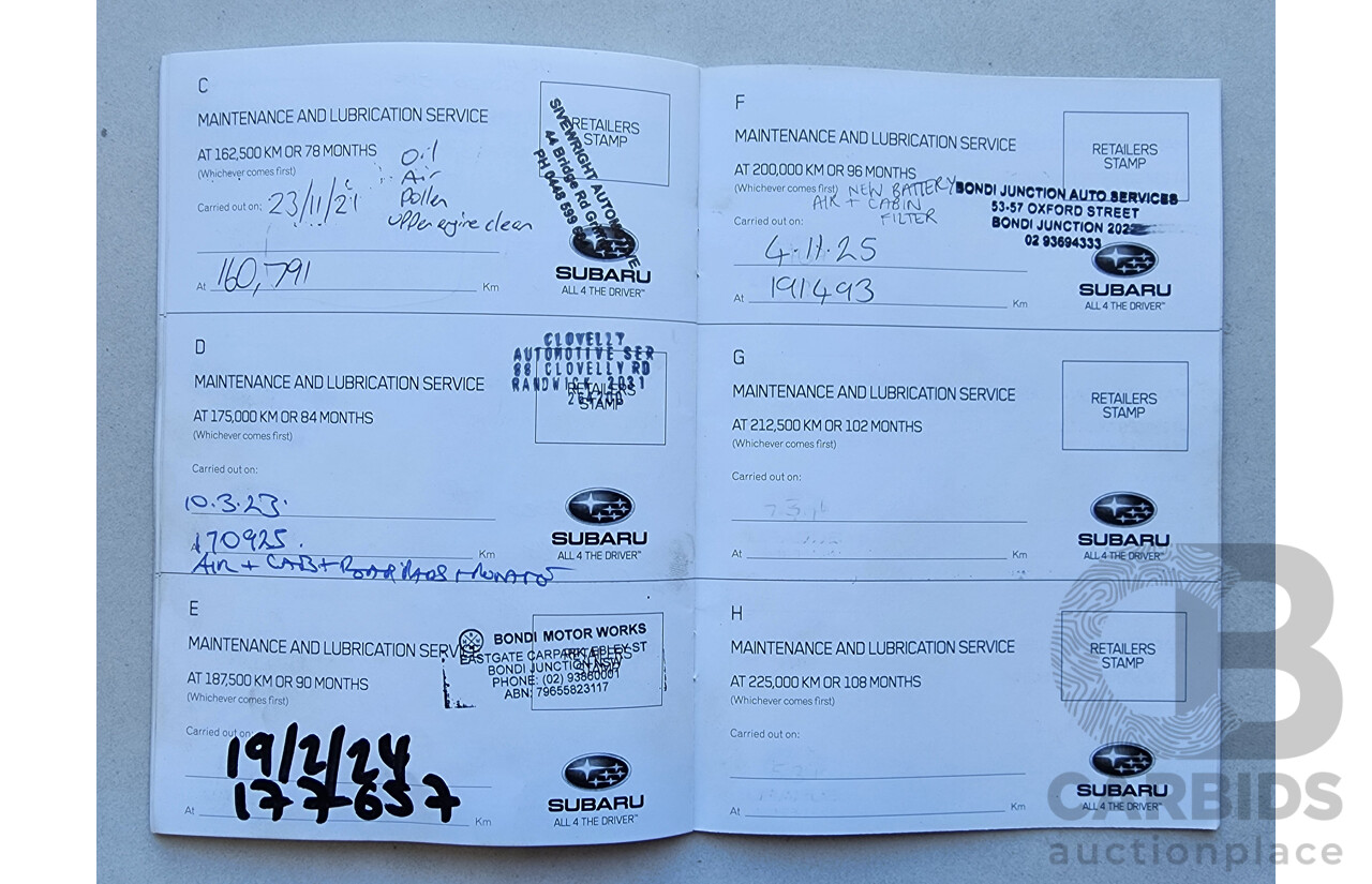 11/2014 Subaru XV 2.0i-L MY14 4d Wagon Grey 2.0L