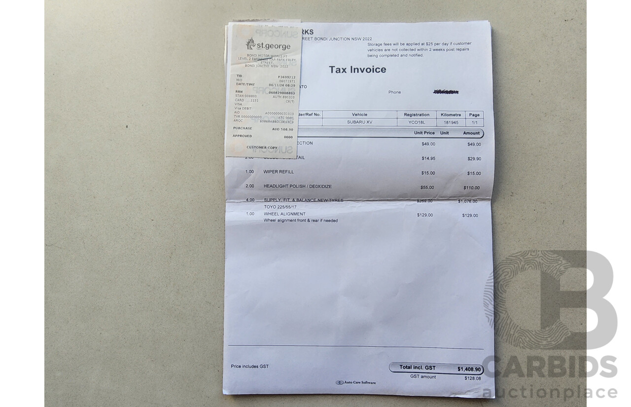 11/2014 Subaru XV 2.0i-L MY14 4d Wagon Grey 2.0L