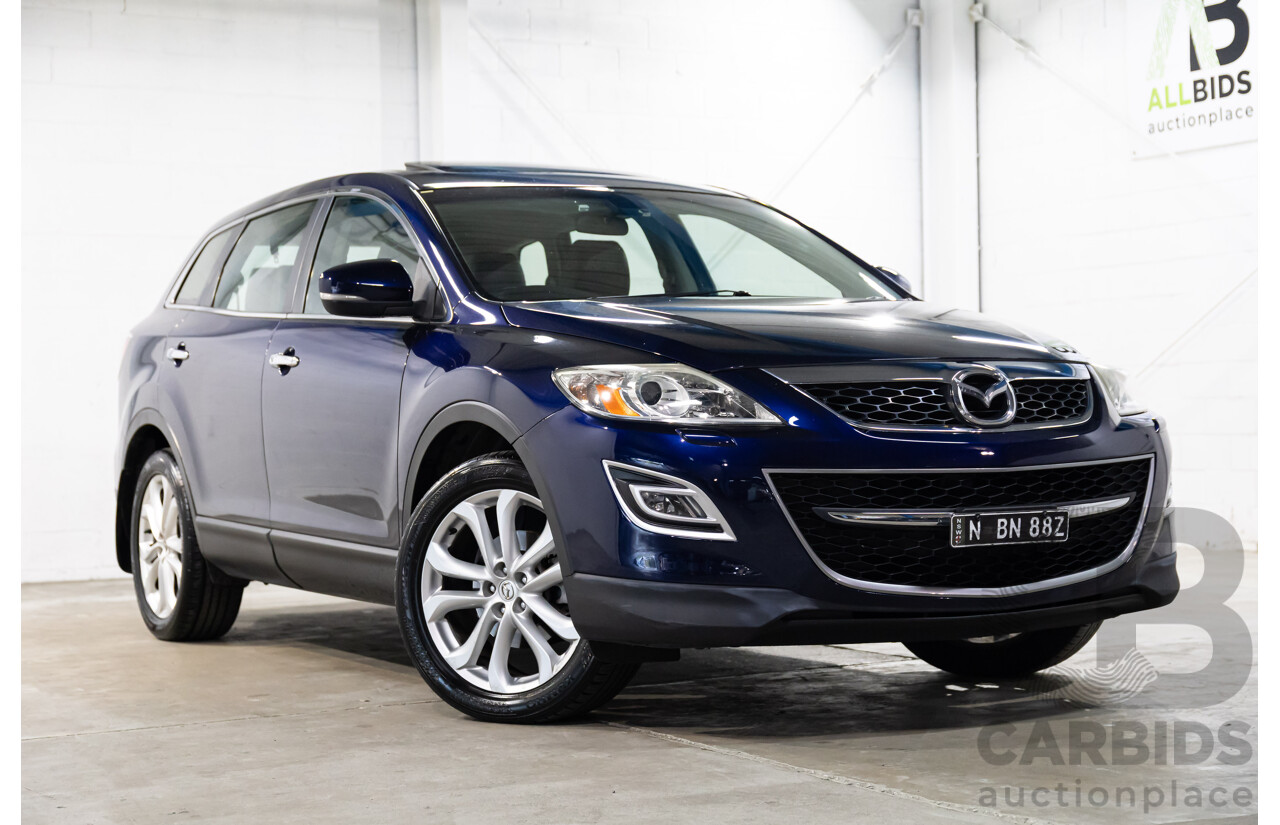 8/2012 Mazda Cx-9 Grand Touring (AWD) 10 Upgrade 4d Wagon Stormy Blue 3.7L - 7 Seater