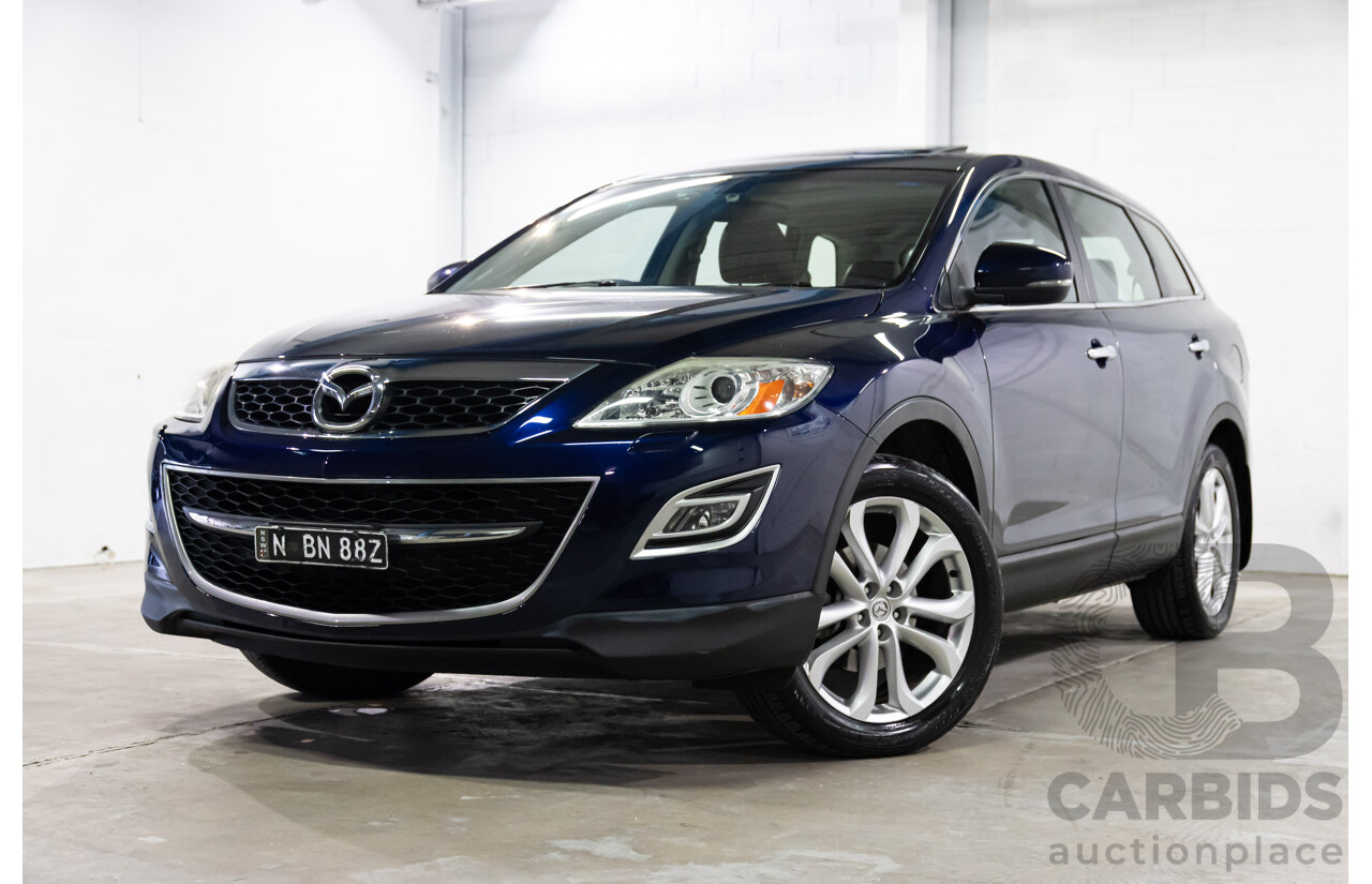 8/2012 Mazda Cx-9 Grand Touring (AWD) 10 Upgrade 4d Wagon Stormy Blue 3.7L - 7 Seater