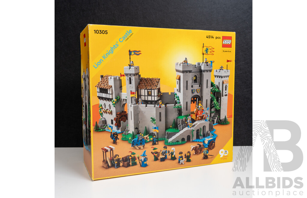 Lego Lions Knights Castle 10305 Unopened in Box