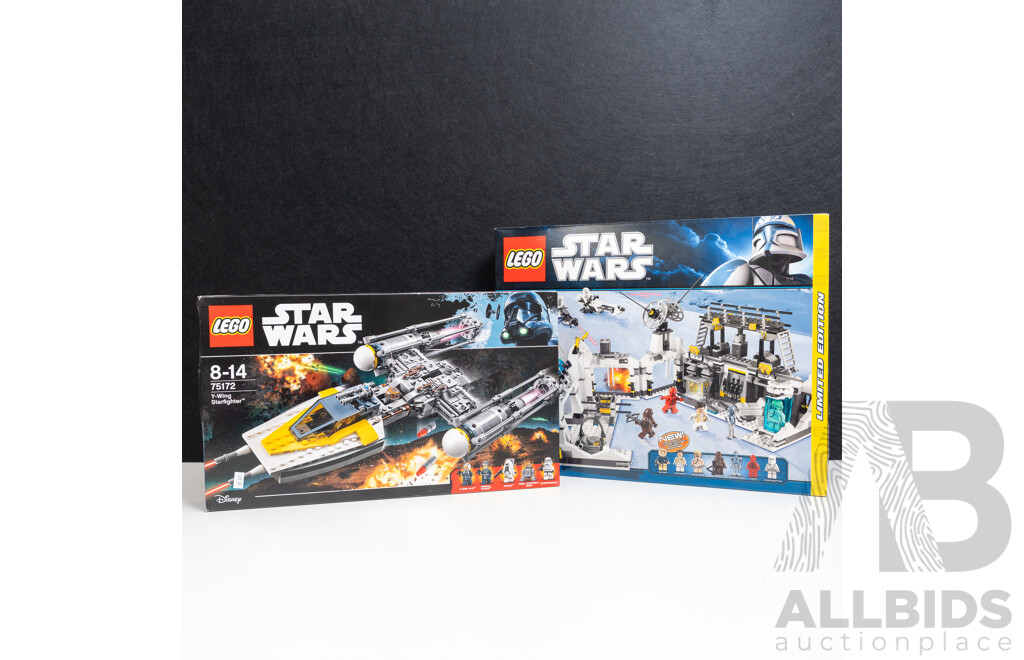 Collection of Seven Star Wars Themed Unopened Lego Sets