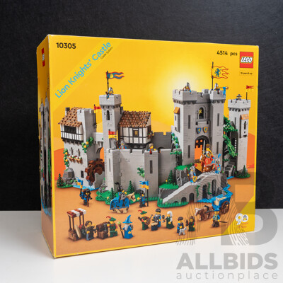 Lego Lions Knights Castle 10305 Unopened in Box