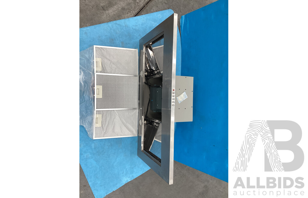 Fisher & Paykel 90cm Commercial Only Model S/S Pyramid Chimney Wall Canopy Rangehood  (HC90PLX4) - ORP $499